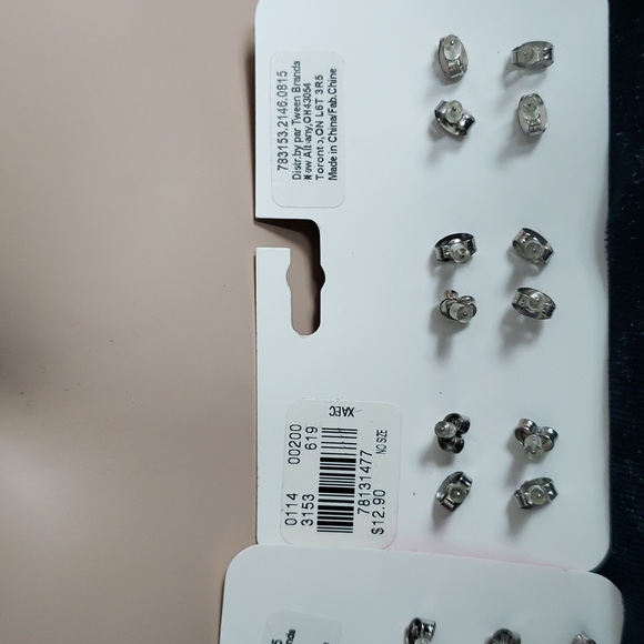 Justice Earrings Food Fruit Tween Brands 2 sets of multiple - Picture 5 of 6